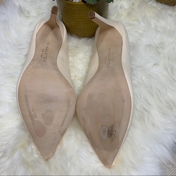 NEW Halston Heritage - Claudia Leather Pumps 7 - Picture 12 of 16